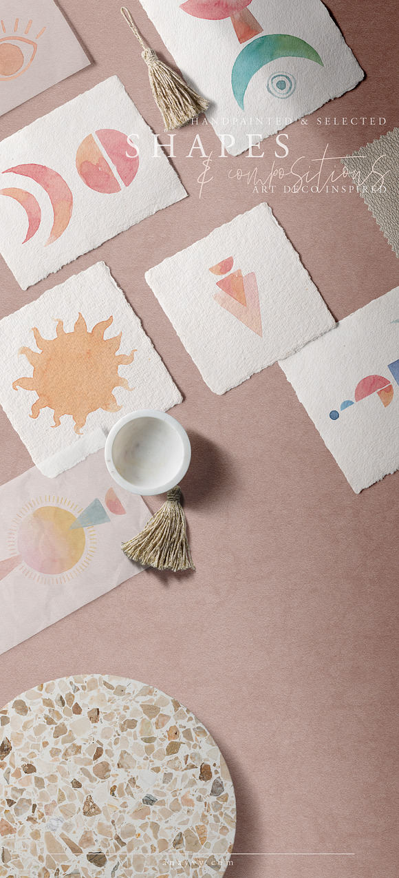 alchemy deco | abstract watercolor in Objects - product preview 1