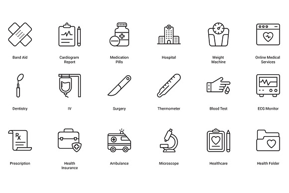 Medical & Healthcare in Medical Icons - product preview 2