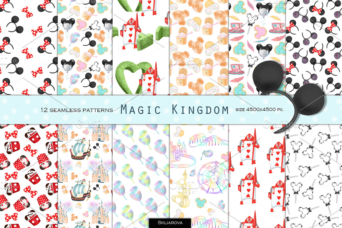 Magic Kingdom patterns in Patterns - product preview 8