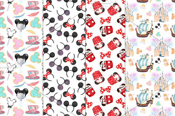 Magic Kingdom patterns in Patterns - product preview 3