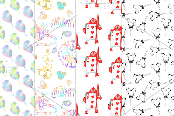 Magic Kingdom patterns in Patterns - product preview 4