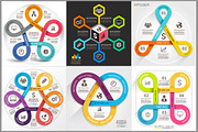 Business Infographic Template Set.