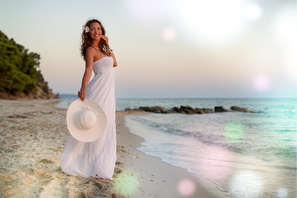 160 Bokeh & Flare Lightroom Presets in Add-Ons - product preview 1