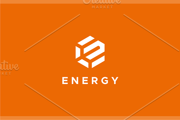 Hexagon E Logo in Logo Templates - product preview 1