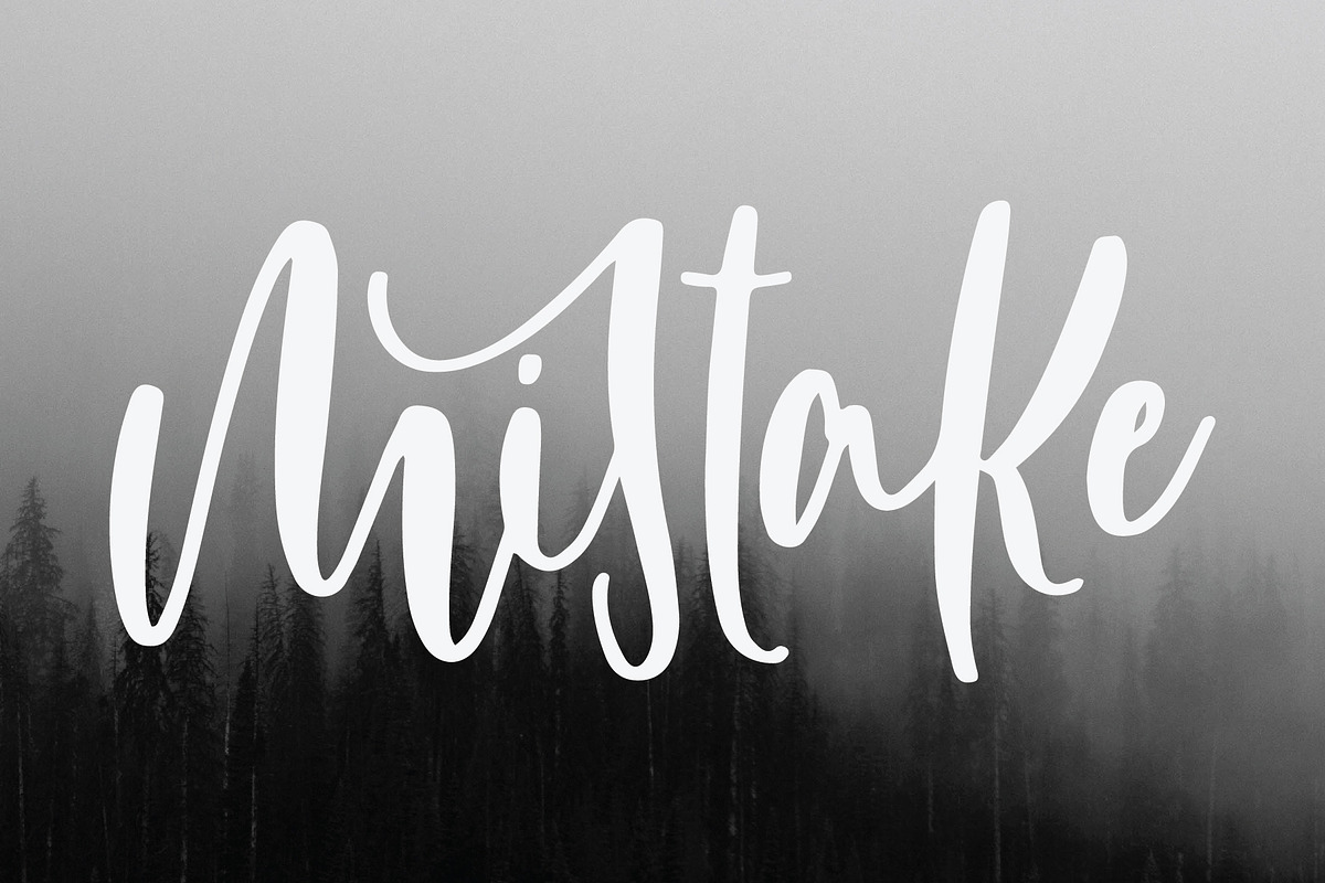Mistake in Script Fonts - product preview 8
