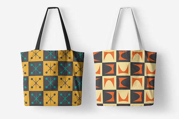 Mid-century Modern Retro Design Kit in Patterns - product preview 29