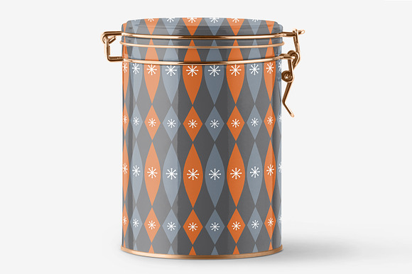 Mid-century Modern Retro Design Kit in Patterns - product preview 39