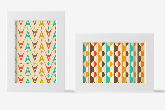 Mid-century Modern Retro Design Kit in Patterns - product preview 49