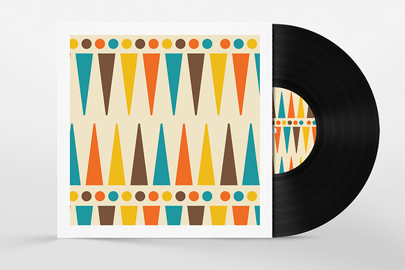 Mid-century Modern Retro Design Kit in Patterns - product preview 59