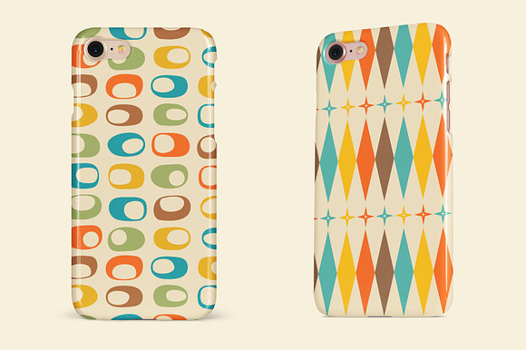 Mid-century Modern Retro Design Kit in Patterns - product preview 62