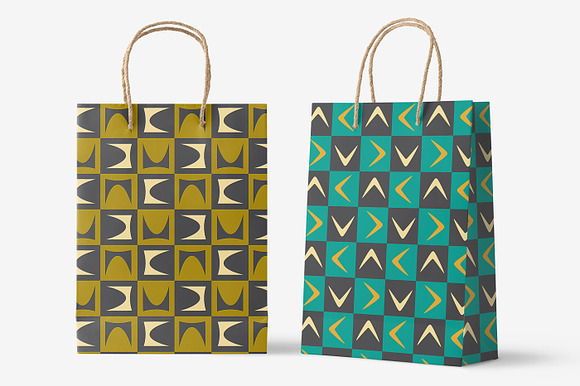 Mid-century Modern Retro Design Kit in Patterns - product preview 76