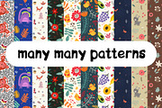 Many cute patterns