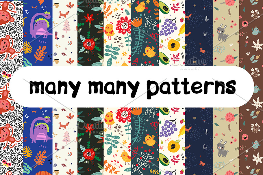 Many cute patterns in Patterns - product preview 8