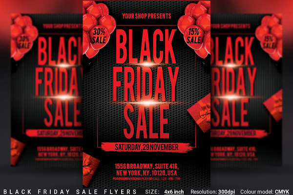 Black Friday Sale Flyers