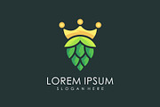 natural brewing and crown logos
