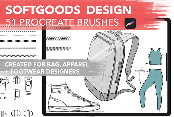 Softgoods Design Procreate Brushes in Add-Ons - product preview 1