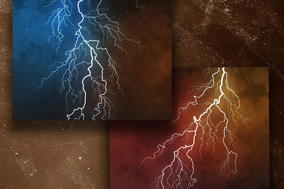 102 Lightning Brushes in Photoshop Brushes - product preview 14