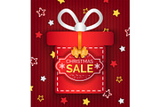 Christmas Sale Promotional Poster