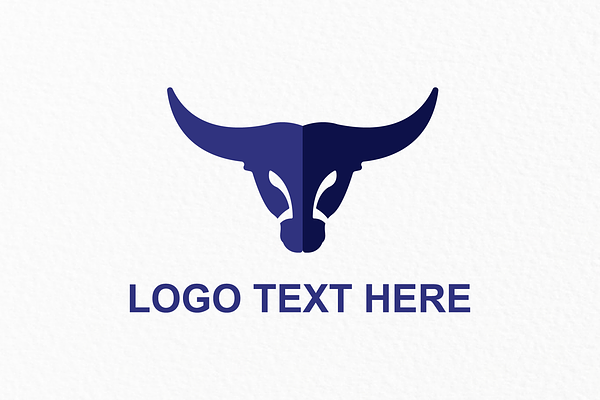 Bull Head, logo, design, brand