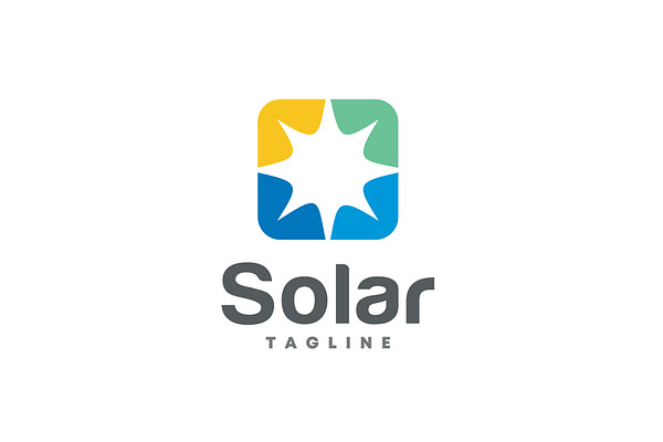 Sun Illustration For Solar Logo