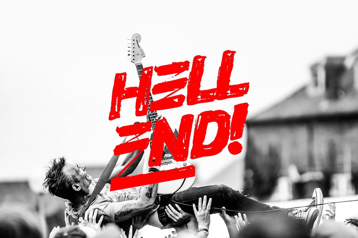 Hellend Brush Font in Display Fonts - product preview 8