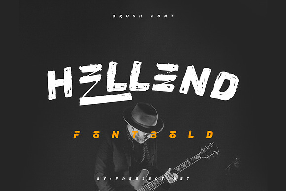 Hellend Brush Font in Display Fonts - product preview 2
