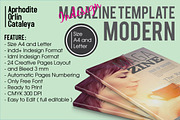Magazine Template Modern