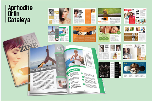 Magazine Template Modern in Magazine Templates - product preview 1