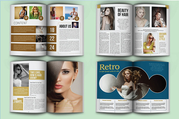 Magazine Template Modern in Magazine Templates - product preview 2