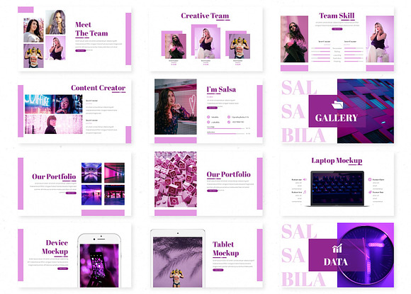 Salsabila - Powerpoint Template in PowerPoint Templates - product preview 2