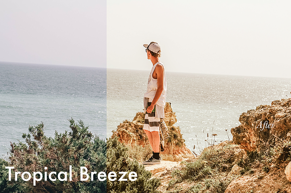 Tropical Breeze - Lightroom Preset in Add-Ons - product preview 1
