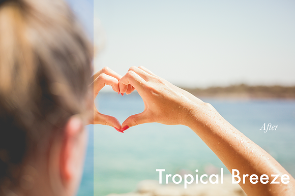 Tropical Breeze - Lightroom Preset in Add-Ons - product preview 2