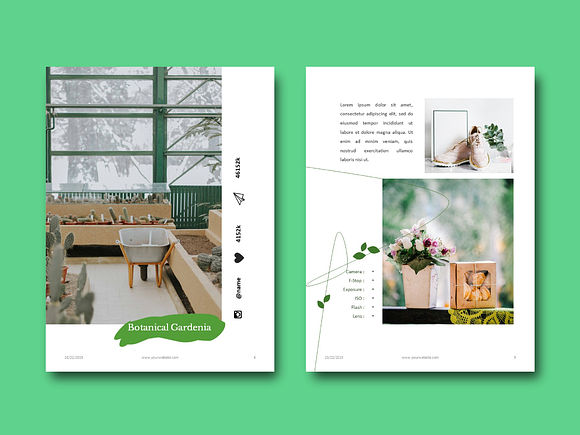Photography Portfolio Keynote Templa in Brochure Templates - product preview 4