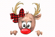 Reindeer Christmas clipart