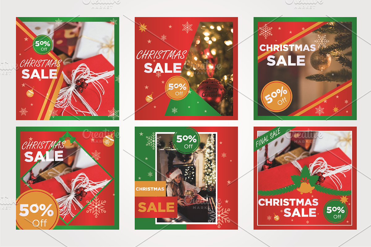 Christmas Post Instagram in Instagram Templates - product preview 8