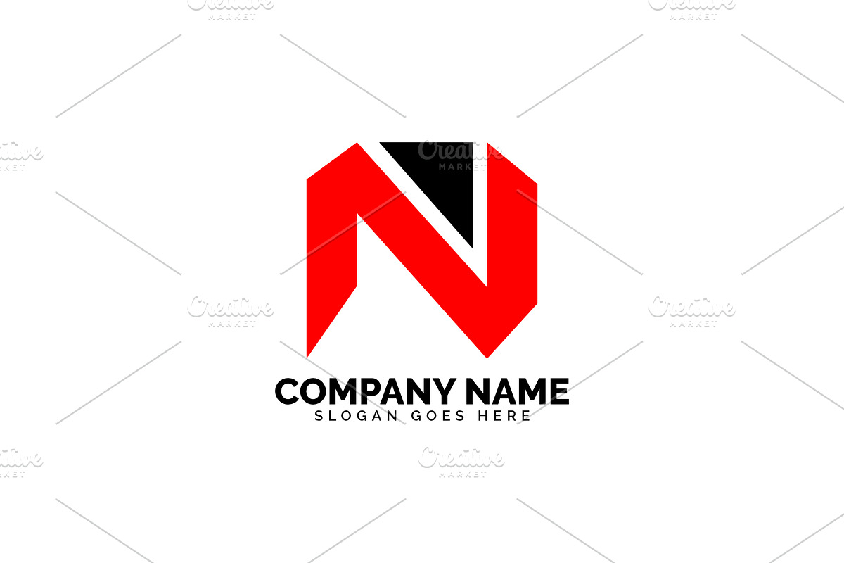 n letter logo in Logo Templates - product preview 8