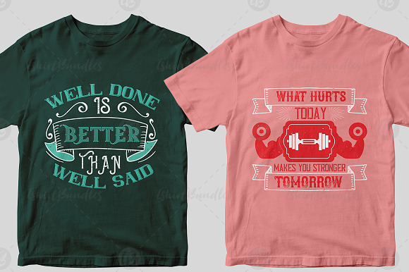 50 Editbale Fitness Tshirt Design in Objects - product preview 3
