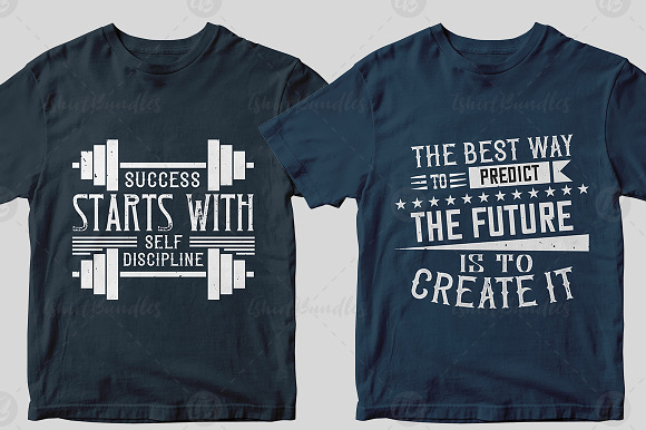 50 Editbale Fitness Tshirt Design in Objects - product preview 10