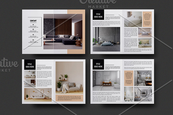 Interior Brochure | Catalog - V955 in Brochure Templates - product preview 1
