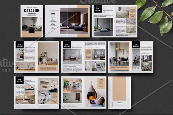 Interior Brochure | Catalog - V955 in Brochure Templates - product preview 3