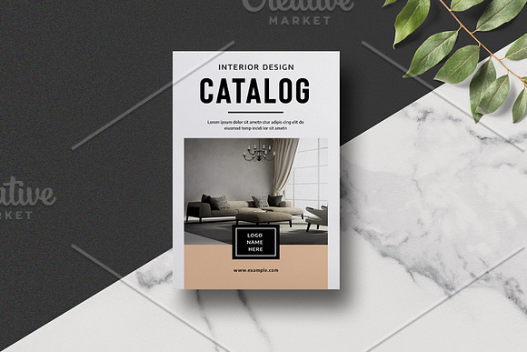 Interior Brochure | Catalog - V955 in Brochure Templates - product preview 4