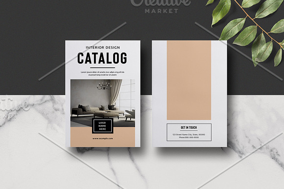 Interior Brochure | Catalog - V955 in Brochure Templates - product preview 5