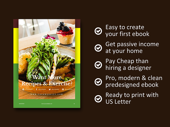 Recipe Book - Cookbook Keynote in Brochure Templates - product preview 7