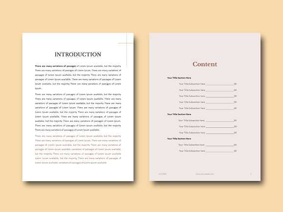 Cosmetic Tips eBook Template Keynote in Brochure Templates - product preview 2