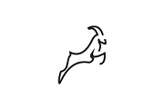 Deer Logo Icon