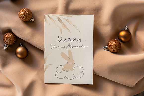 Christmas Postcard Mock-Ups in Print Mockups - product preview 7