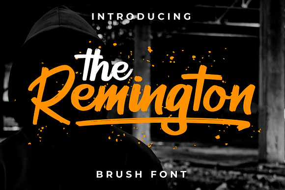 Remington Brush Font in Script Fonts - product preview 6