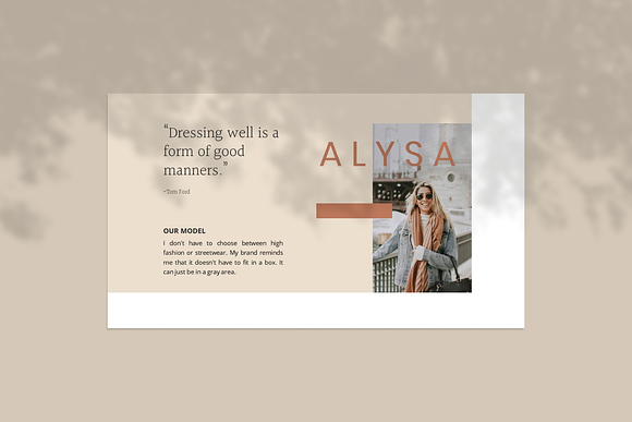 Alysa Creative Keynote Template in Keynote Templates - product preview 4