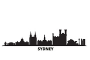 Australia, Sydney city skyline