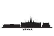 Austria, Vienna city skyline